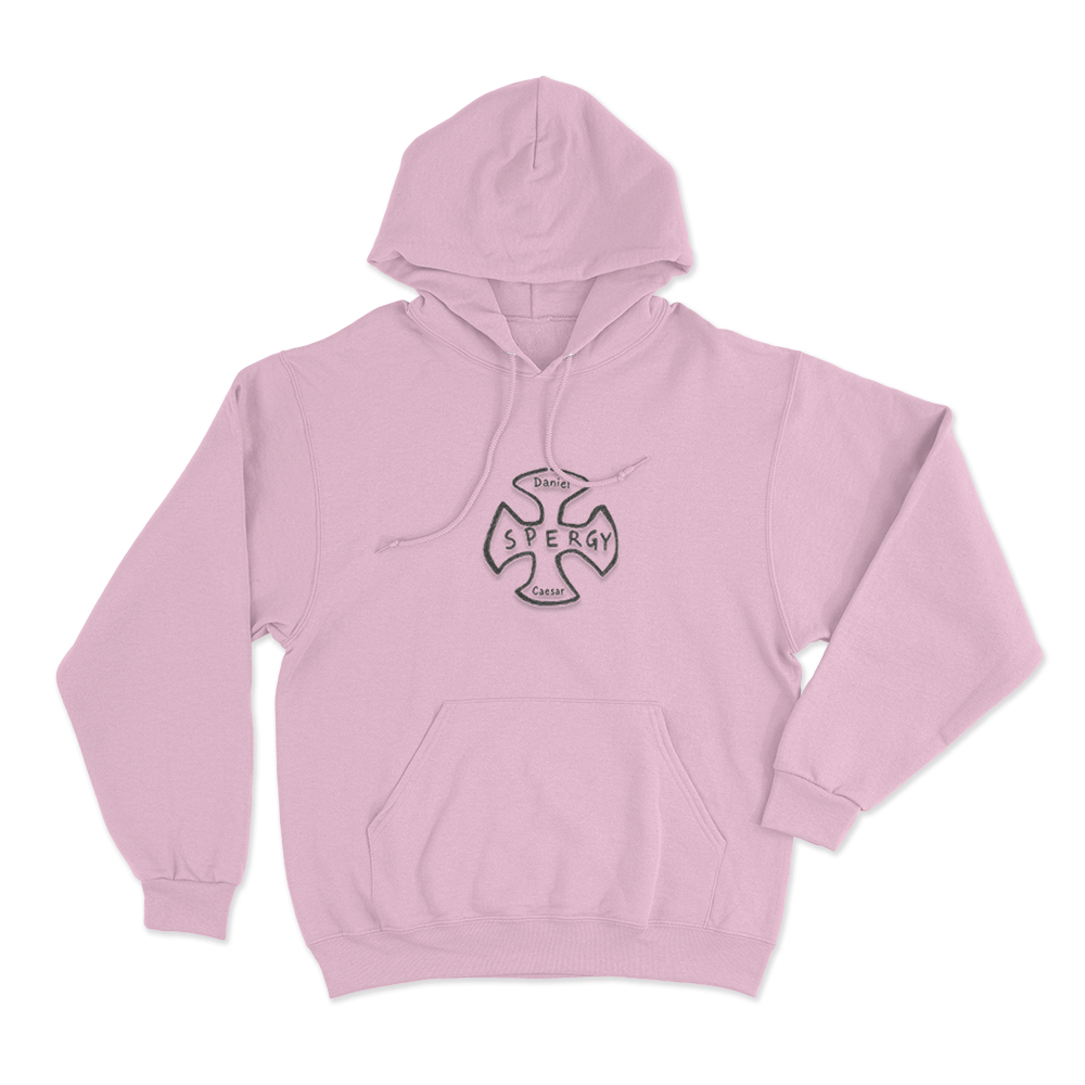 Cross Thermal Unisex Hoodie Pink Cross Thermal Unisex Hoodie Pink