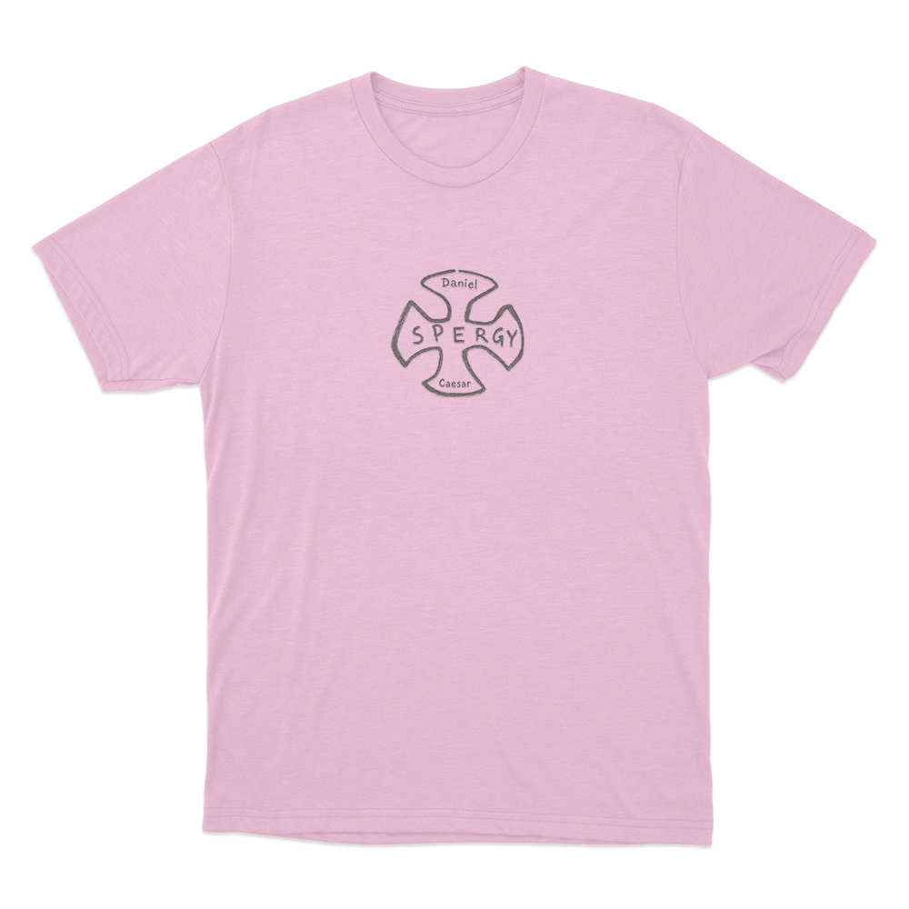 Cross Thermal Unisex T Shirt Pink Cross Thermal Unisex T Shirt Pink