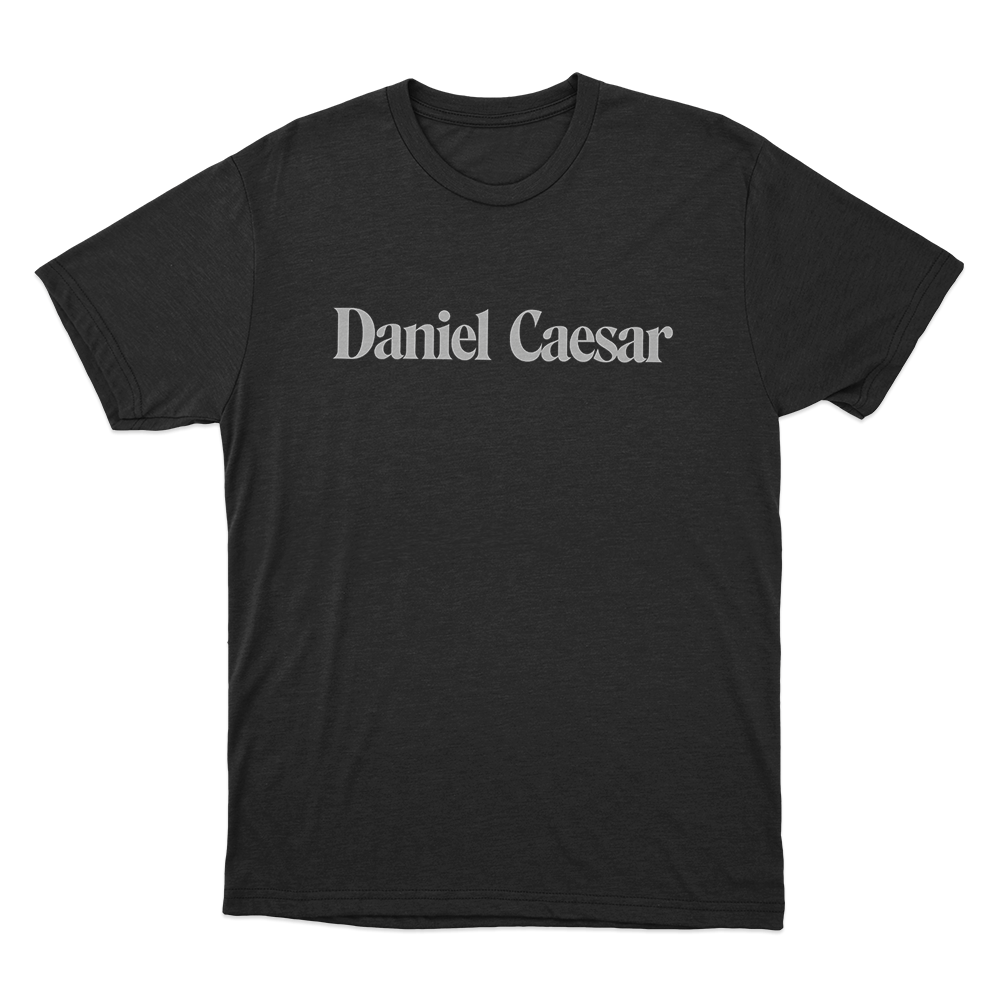Daniel Caesar Logo Unisex T Shirt Black Daniel Caesar Logo Unisex T Shirt Black