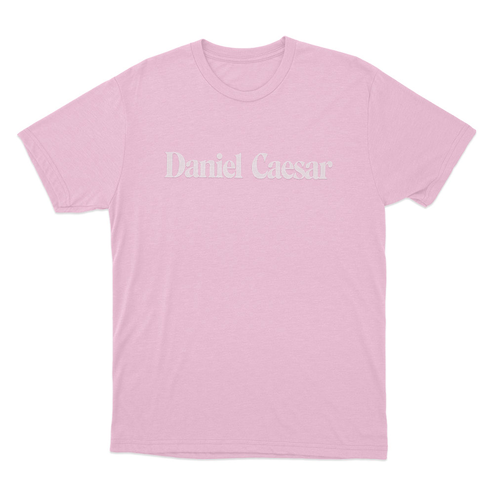 Daniel Caesar Logo Unisex T Shirt Pink Daniel Caesar Logo Unisex T Shirt Pink