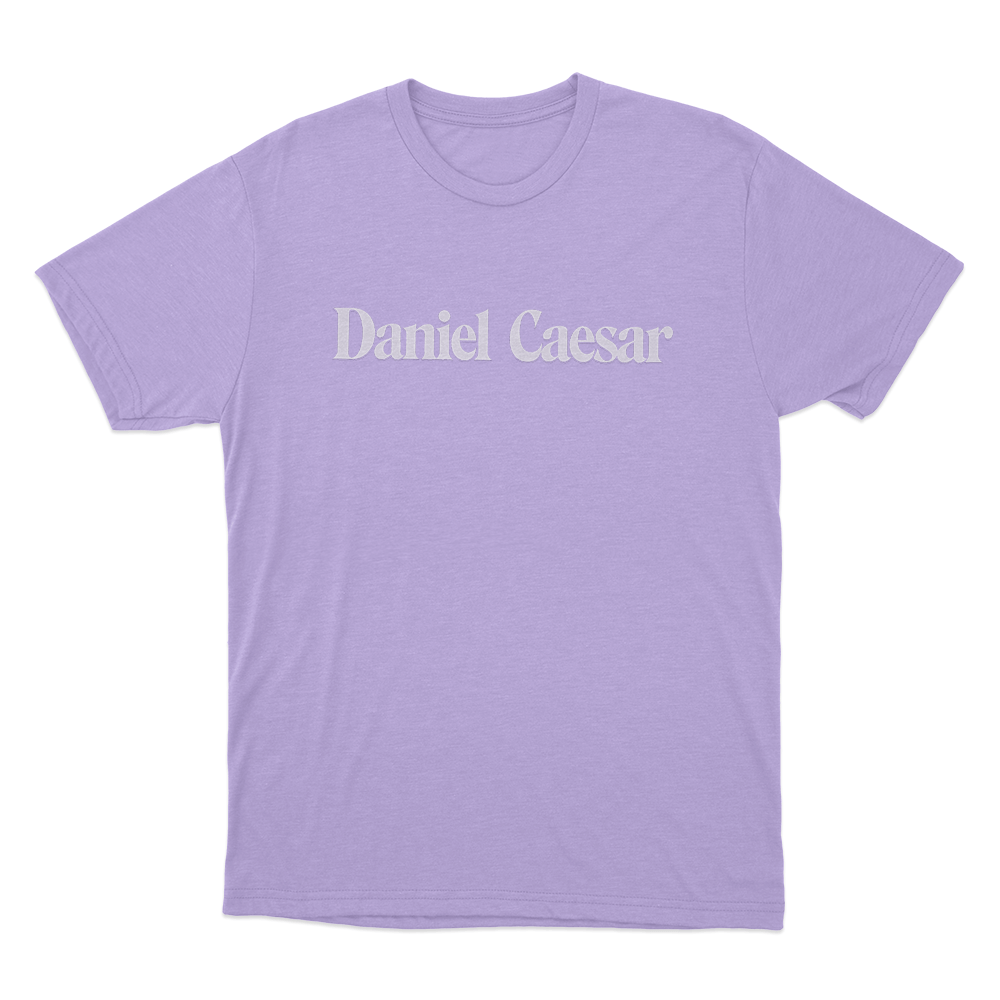 Daniel Caesar Logo Unisex T Shirt Purple Daniel Caesar Logo Unisex T Shirt Purple