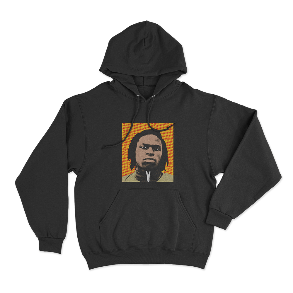 Daniel Caesar Vintage Portrait Unisex Hoodie Black Daniel Caesar Vintage Portrait Unisex Hoodie Black