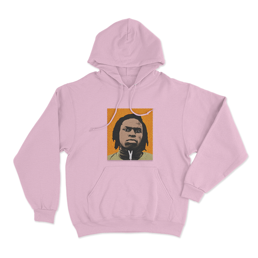 Daniel Caesar Vintage Portrait Unisex Hoodie Pink Daniel Caesar Vintage Portrait Unisex Hoodie Pink