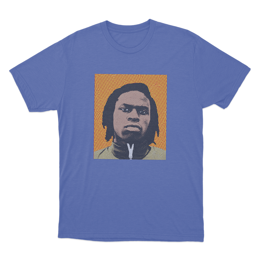 Daniel Caesar Vintage Portrait Unisex T Shirt Blue Daniel Caesar Vintage Portrait Unisex T Shirt Blue