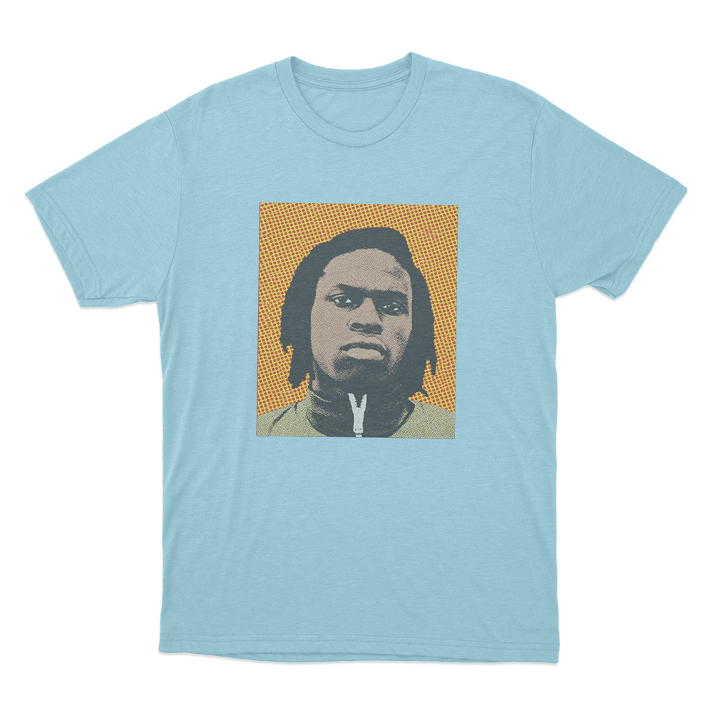 Daniel Caesar Vintage Portrait Unisex T Shirt Sky Blue Daniel Caesar Vintage Portrait Unisex T Shirt Sky Blue