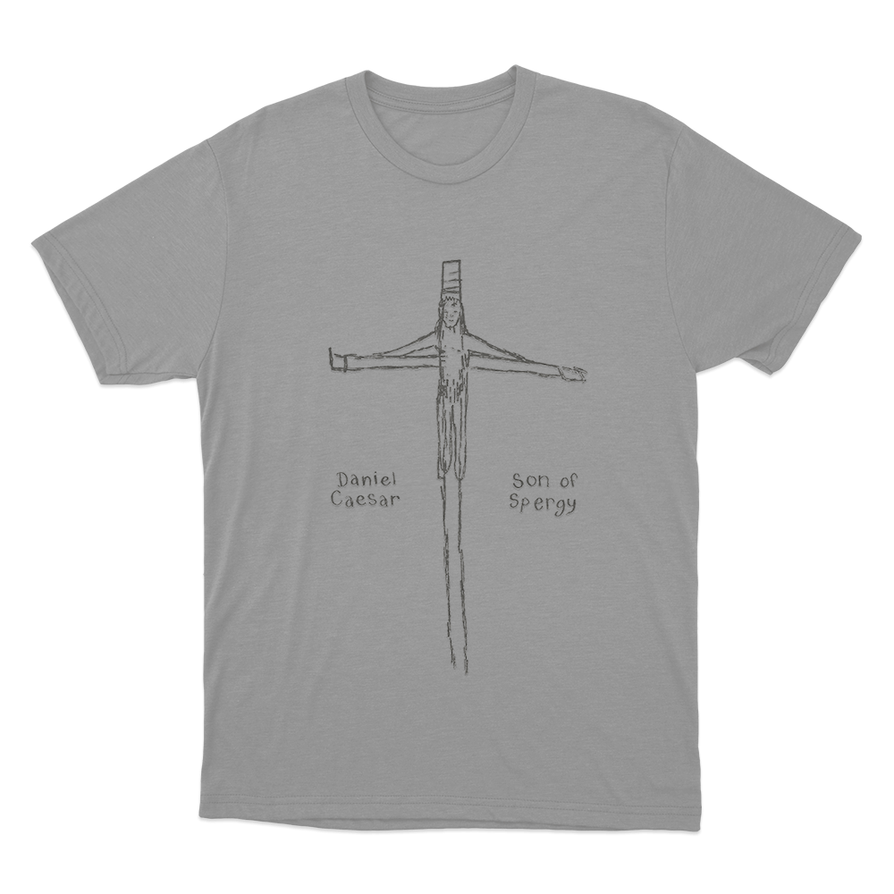 Son Of Spergy Cross Sketch Unisex T Shirt Grey Son Of Spergy Cross Sketch Unisex T Shirt Grey