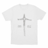 Son Of Spergy Cross Sketch Unisex T Shirt White