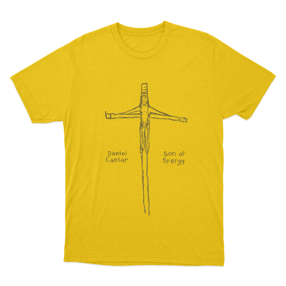Son Of Spergy Cross Sketch Unisex T Shirt Yellow Son Of Spergy Cross Sketch Unisex T Shirt Yellow