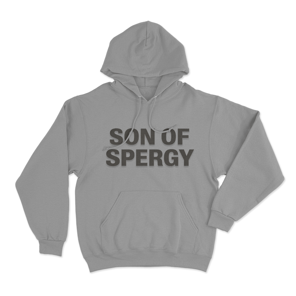 Son Of Spergy Unisex Hoodie Grey Son Of Spergy Unisex Hoodie Grey