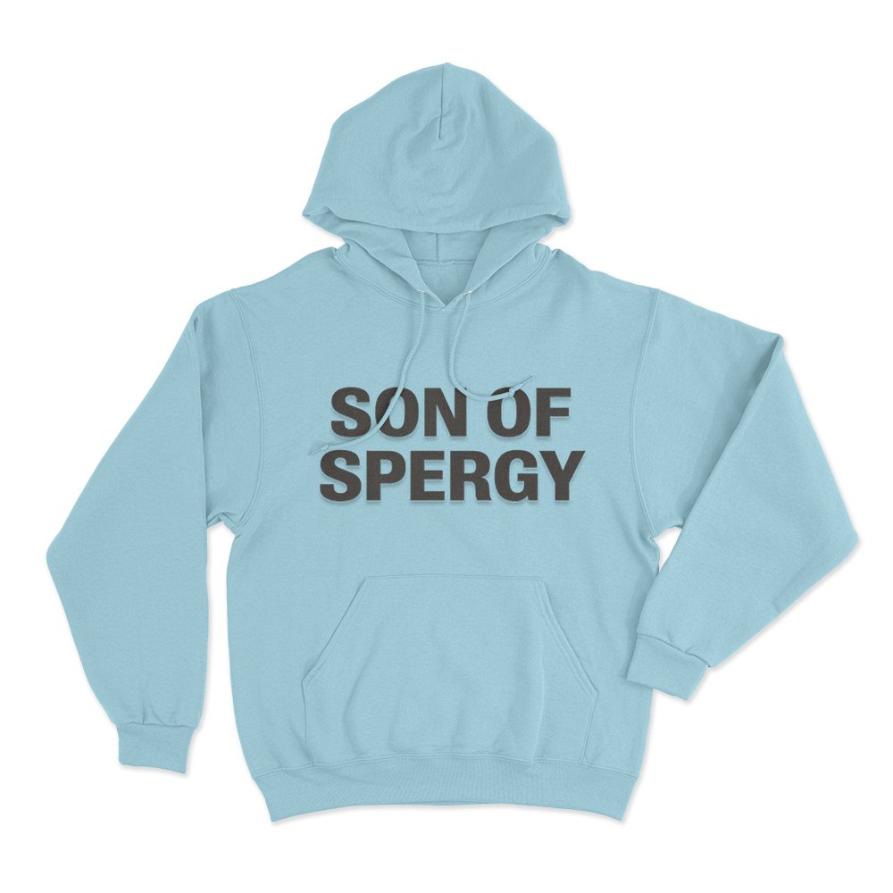 Son Of Spergy Unisex Hoodie Sky Blue Son Of Spergy Unisex Hoodie Sky Blue