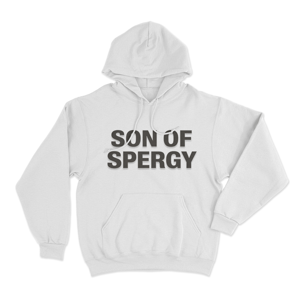 Son Of Spergy Unisex Hoodie White Son Of Spergy Unisex Hoodie White