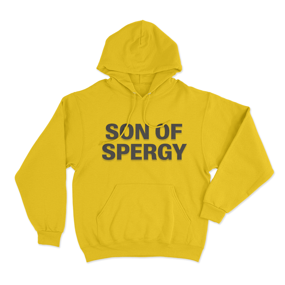 Son Of Spergy Unisex Hoodie Yellow Son Of Spergy Unisex Hoodie Yellow