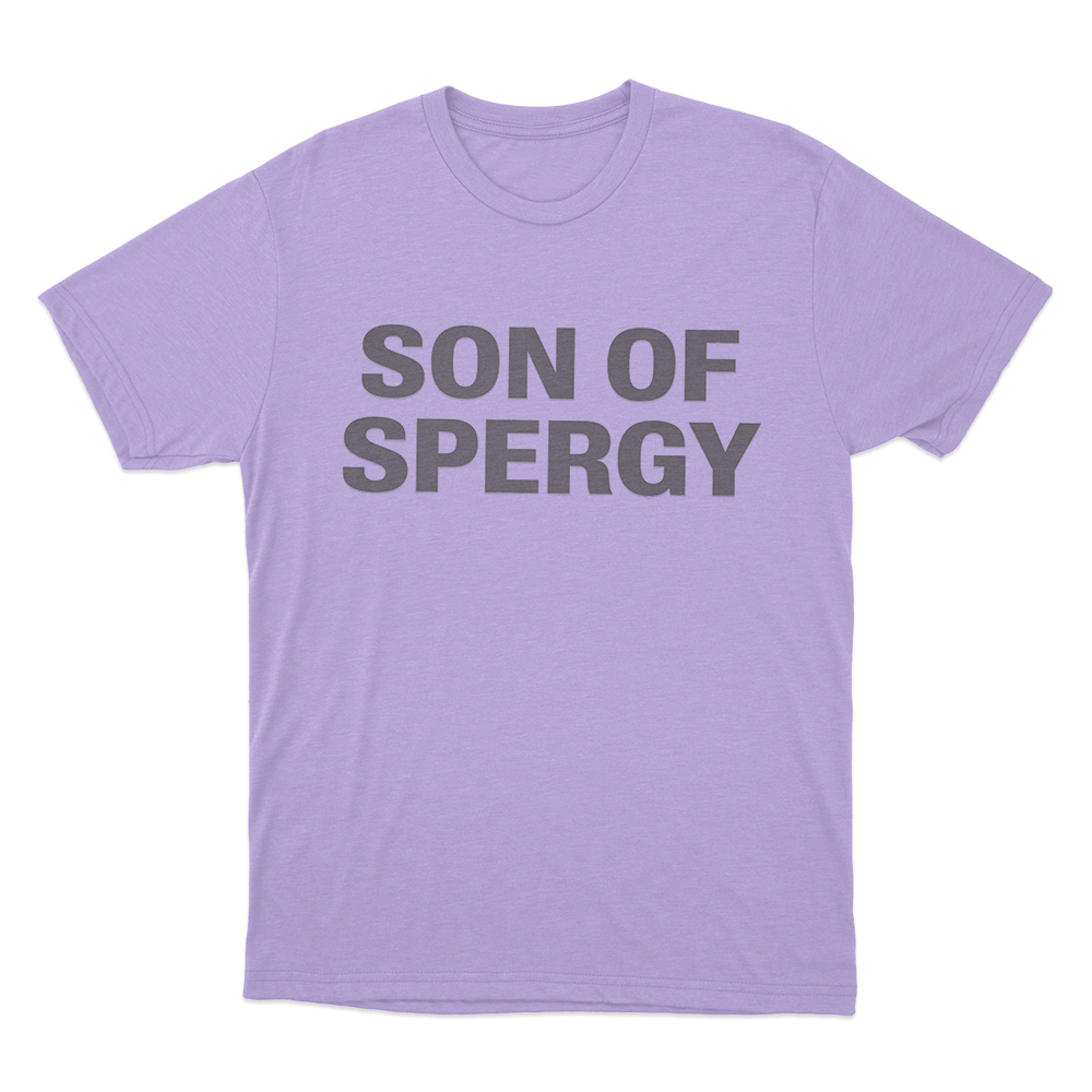 Son Of Spergy Unisex T Shirt Purple Son Of Spergy Unisex T Shirt Purple