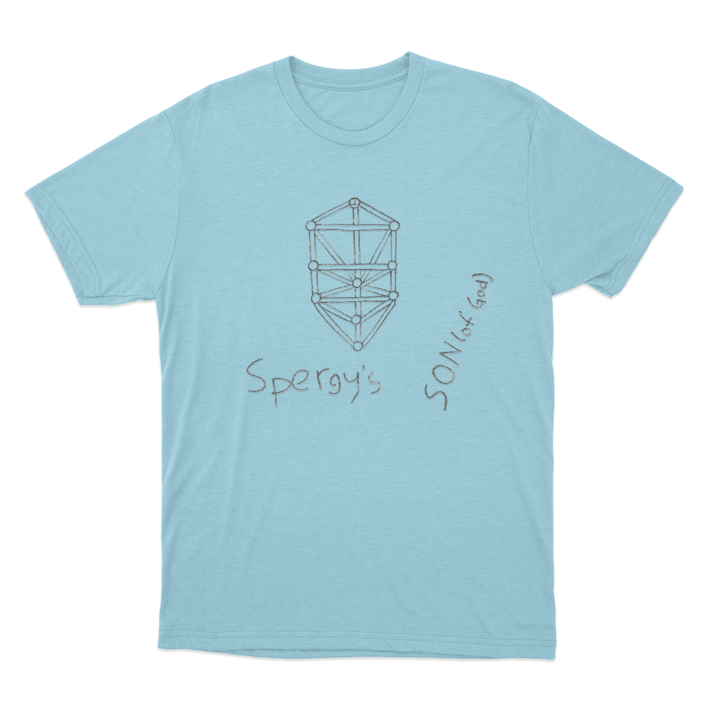 Spergy’s Son Marker Unisex T Shirt Sky Blue Spergys Son Marker Unisex T Shirt Sky Blue