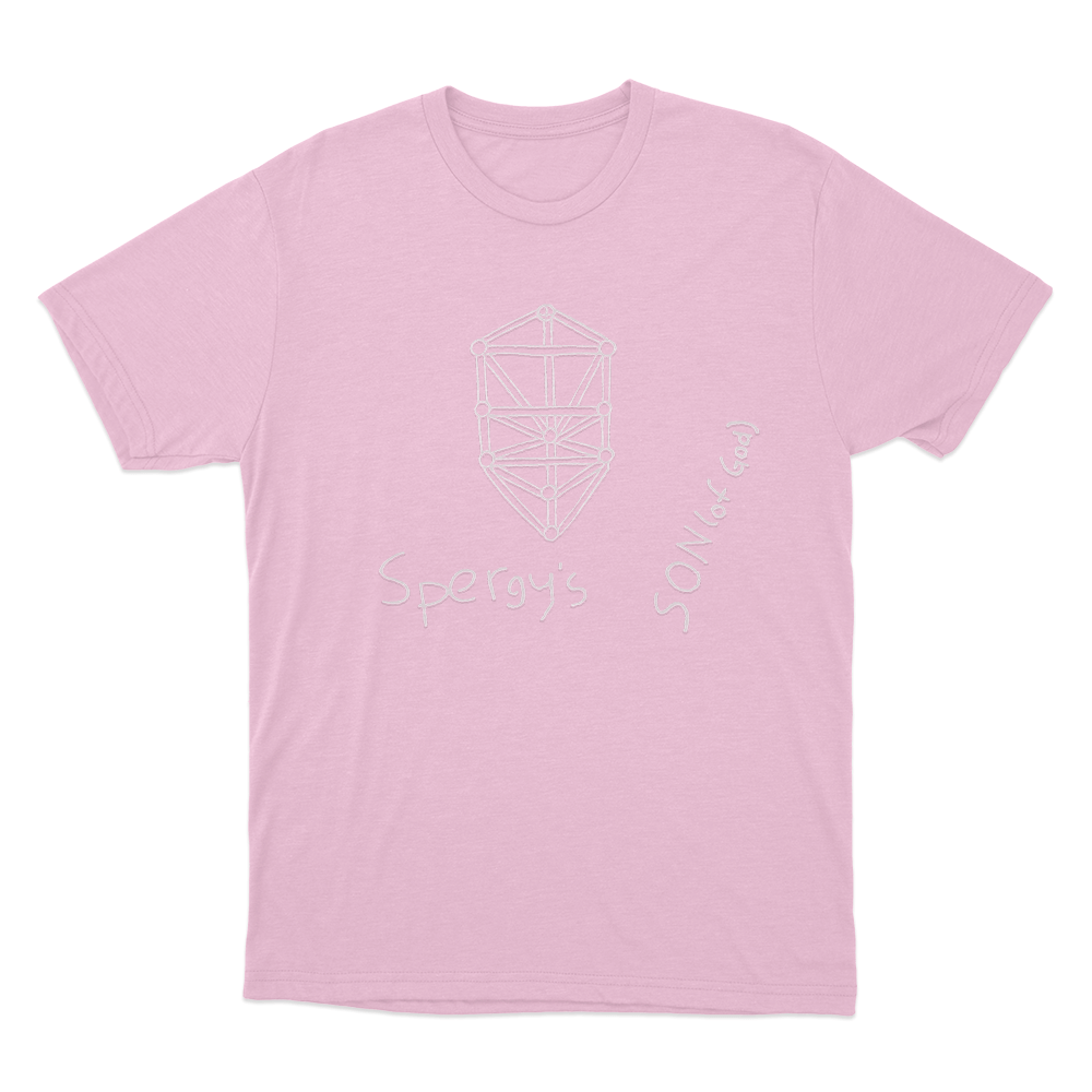 Spergy's Son (Of God) Unisex T Shirt Pink Spergys Son Of God Unisex T Shirt Pink